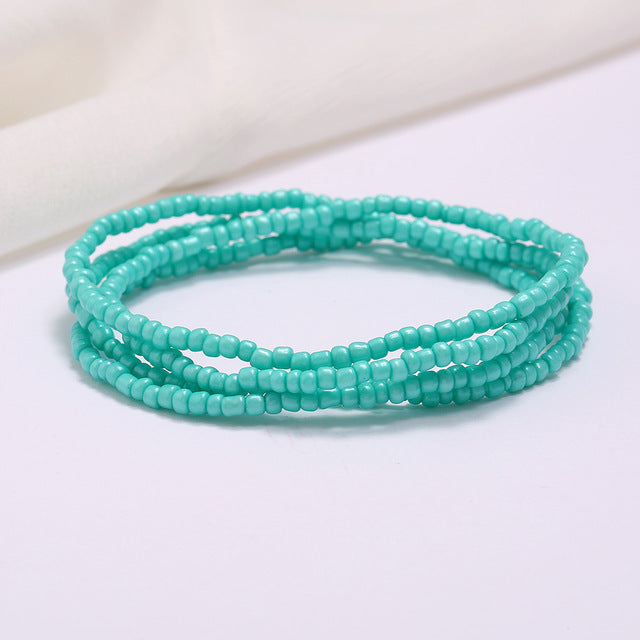 Chaîne De Taille En Perles De Style Bohémien, Bijoux De Ventre.