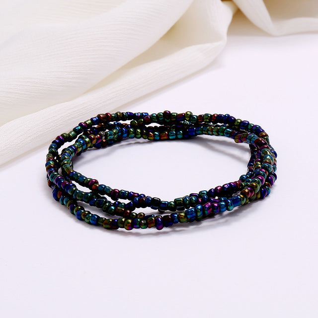 Chaîne De Taille En Perles De Style Bohémien, Bijoux De Ventre.