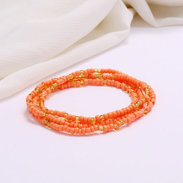 Chaîne De Taille En Perles De Style Bohémien, Bijoux De Ventre.