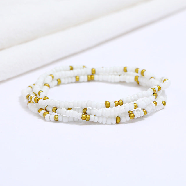 Chaîne De Taille En Perles De Style Bohémien, Bijoux De Ventre.