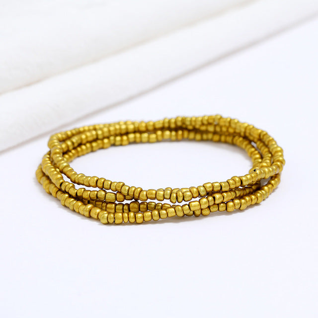 Chaîne De Taille En Perles De Style Bohémien, Bijoux De Ventre.