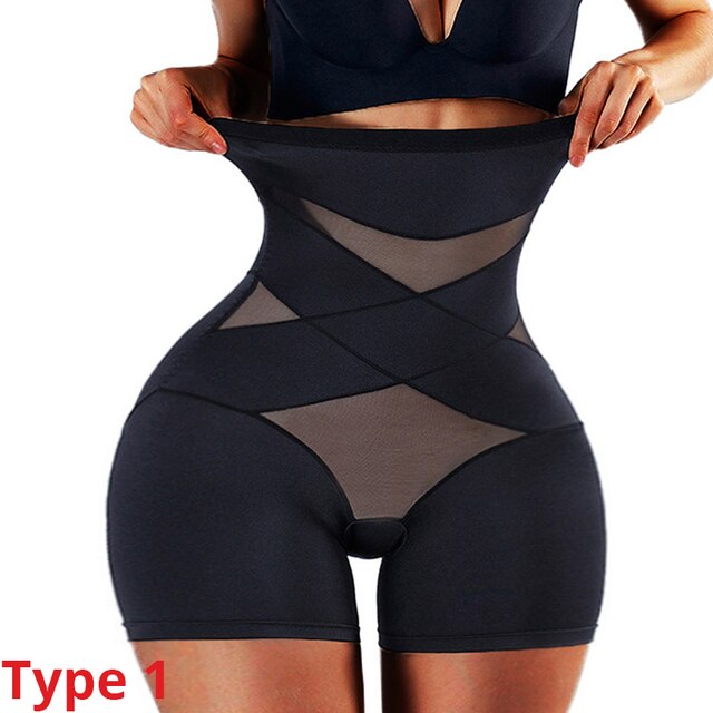 Culotte Taille Haute Pour Femmes, Sous-vêtement Gainant, Ventre Plat, Amincissant