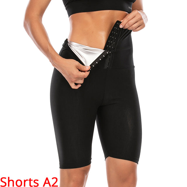 Pantalon Moulant De Sauna, Effet De Transpiration Chaude, Vêtements D'entraînement, Leggings De Fitness