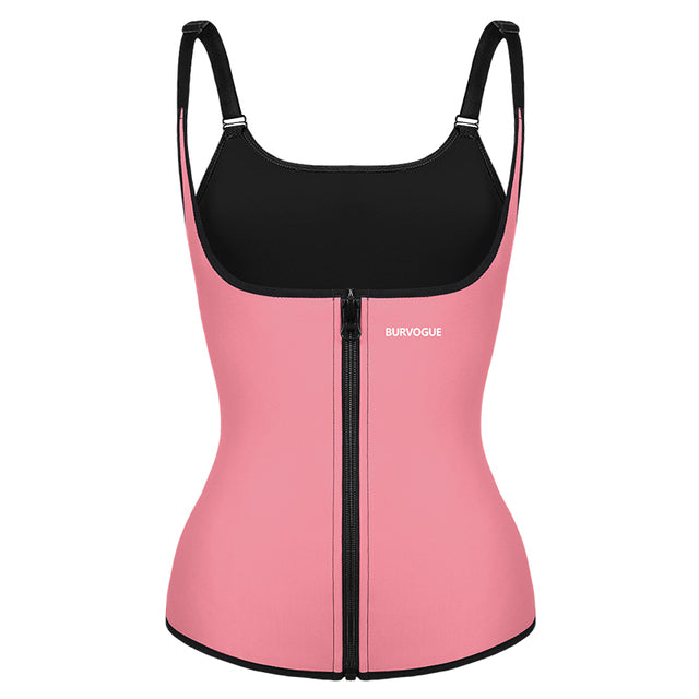 Corset En Latex Pour Femmes, Sous-vêtement Amincissant, Modelant Le Ventre, Perte De Poids, Gilet De Sueur Sauna -