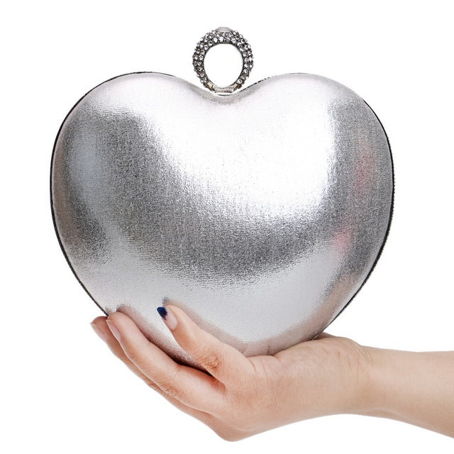 Sac À Main De Soirée Pour Femmes Avec Strass, À Bandoulière Avec Chaîne Design Boules