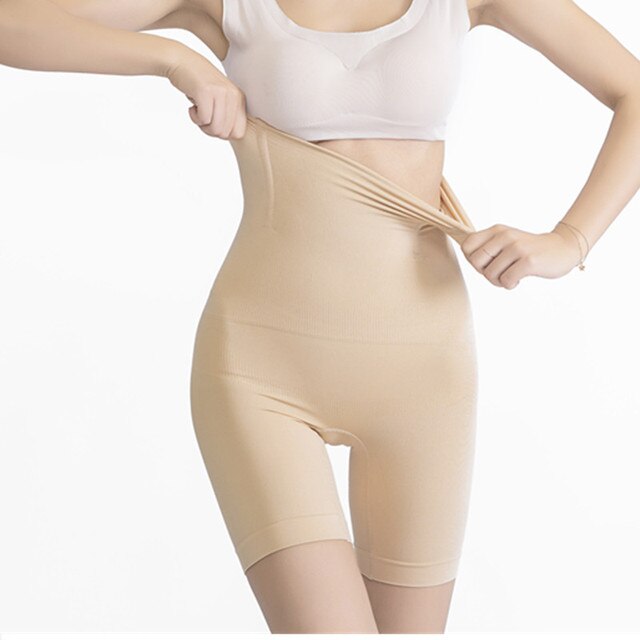 Gaine ventre plat pour femme, , Shorts gainant, taille haute,