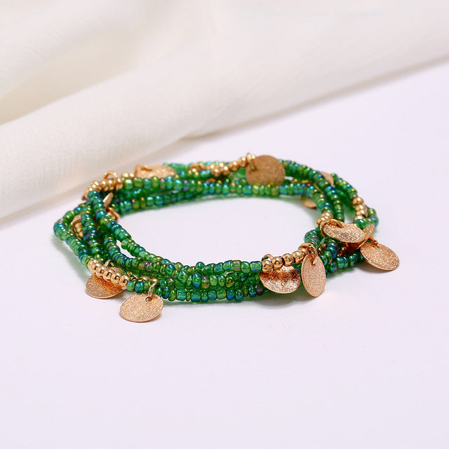 Chaîne De Taille En Perles De Style Bohémien, Bijoux De Ventre.