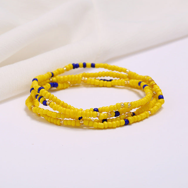 Chaîne De Taille En Perles De Style Bohémien, Bijoux De Ventre.