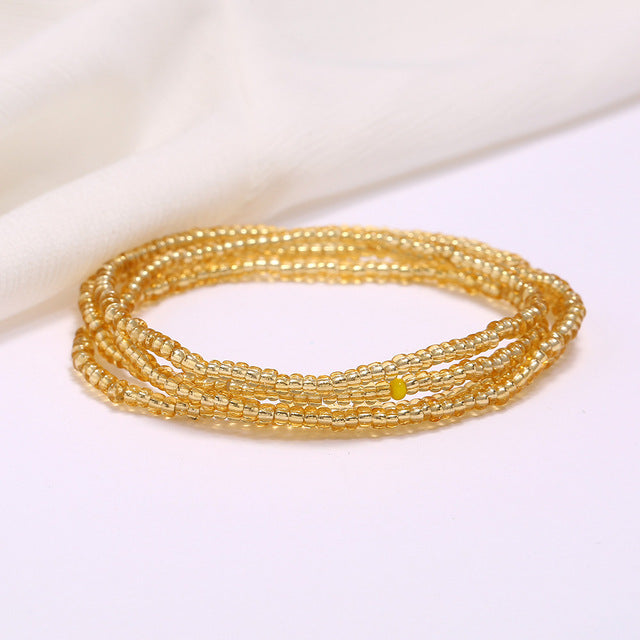 Chaîne De Taille En Perles De Style Bohémien, Bijoux De Ventre.