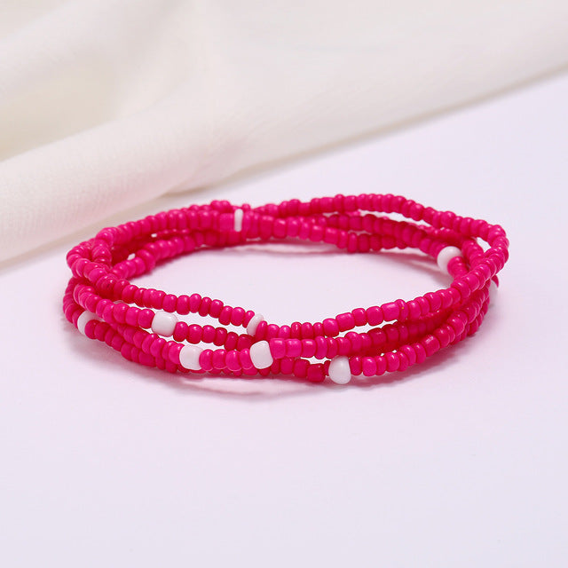 Chaîne De Taille En Perles De Style Bohémien, Bijoux De Ventre.
