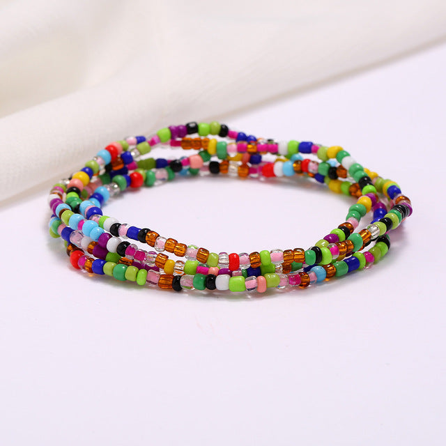 Chaîne De Taille En Perles De Style Bohémien, Bijoux De Ventre.