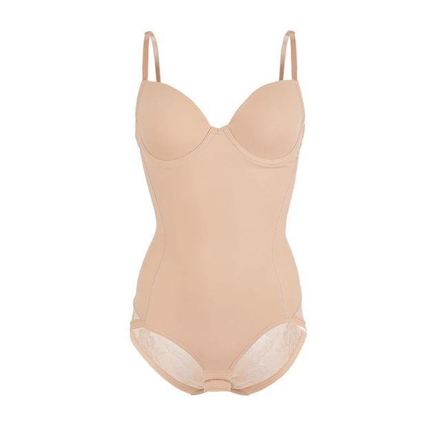 Body Modelage de Corps en Une Pièce avec Corset à la Taille et Boucles pour un Ventre Plat et des Fesses Galbées