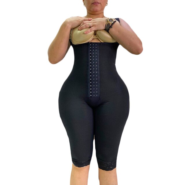 Combi-short de Compression pour femme, gaine amincissante, ventre plat, pour une utilisation quotidienne ou post partum