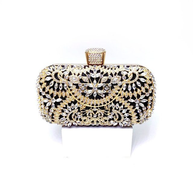 Pochette De Soirée En Diamant Pour Femmes, À Chaîne Pour Épaule