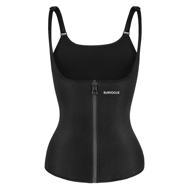 Corset En Latex Pour Femmes, Sous-vêtement Amincissant, Modelant Le Ventre, Perte De Poids, Gilet De Sueur Sauna -