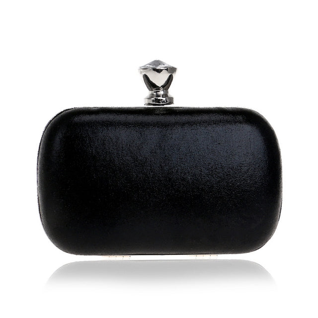 Sac À Main De Soirée Pour Femmes Avec Strass, À Bandoulière Avec Chaîne Design Boules
