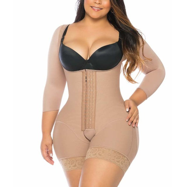 Gaine Shapewear Femmes, Lipo- sculpte, Modelant +Coussinets De Hanche 
Post chirurgical